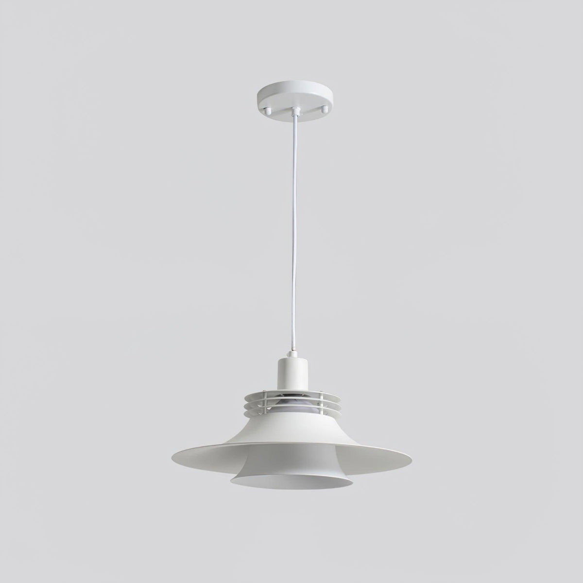Modern Black Aluminum Art Pendant Light