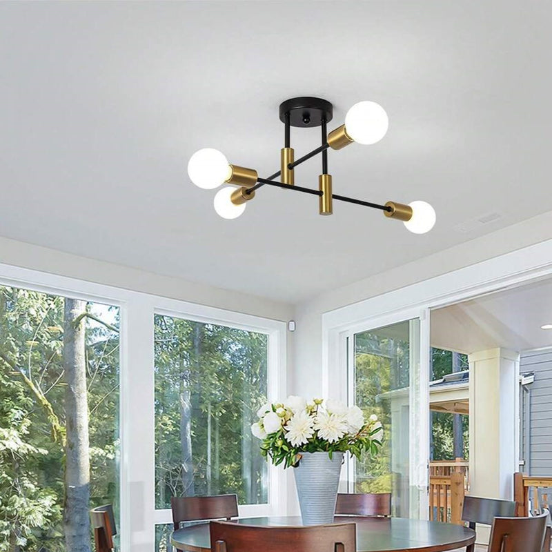 Modern Nordic Black Ceiling Lights