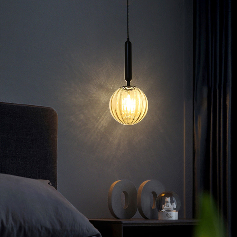 Colorful Glass Pendant Lights For Kitchen