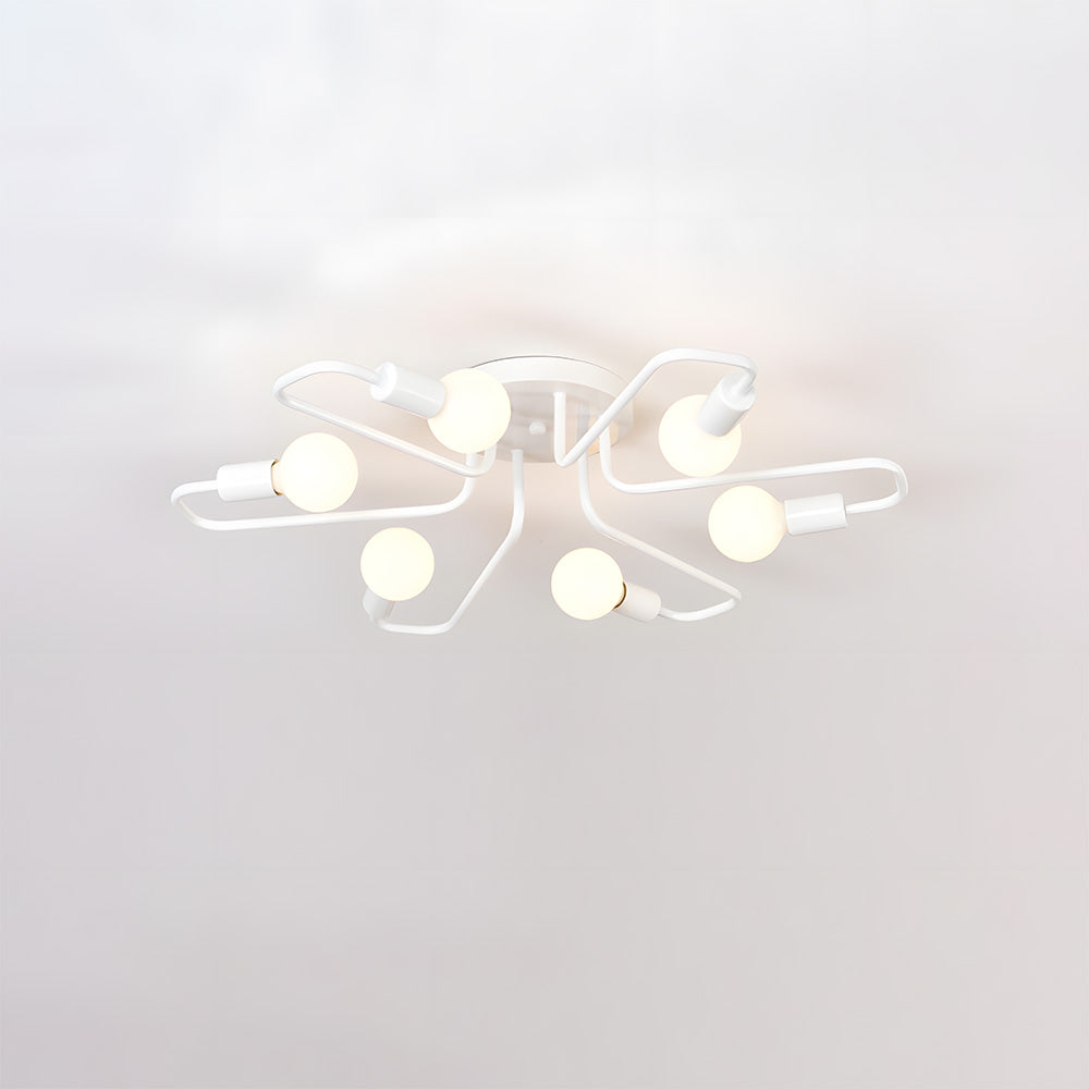 Modern Iron Bedroom Ceiling Light