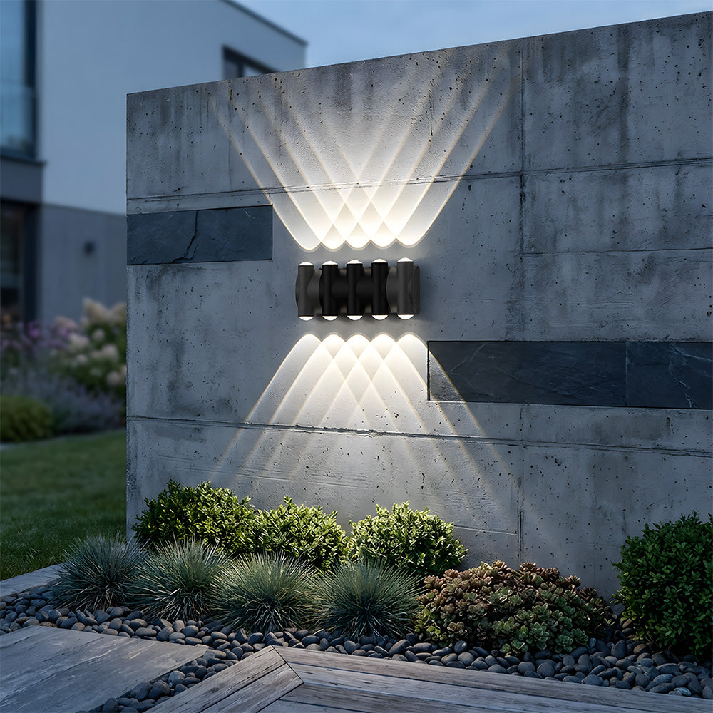 Modern LED Outdoor Wall Lights for Garden Entryway