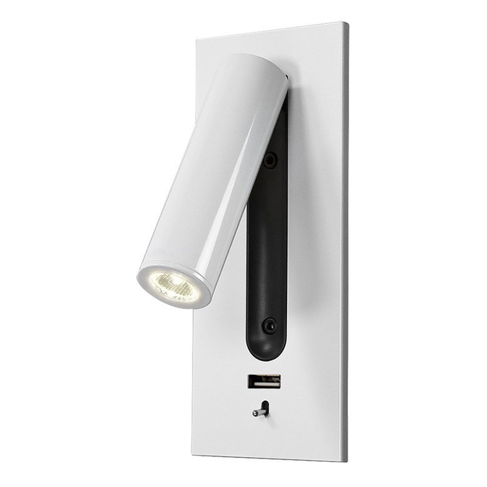 Simple USB Rechargeable Reading Wall Lamp