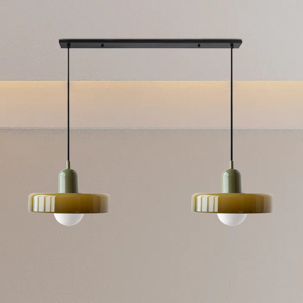 Modern Kitchen Glass Pendant Light