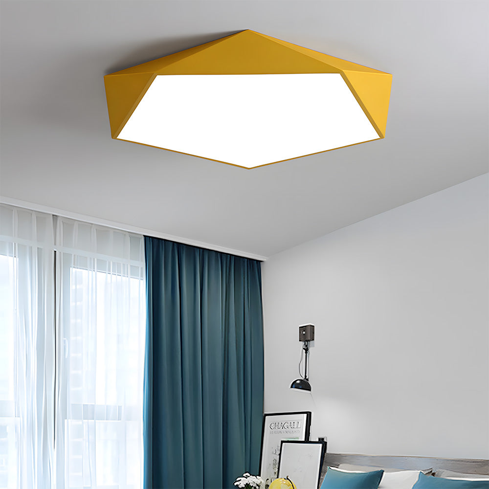 Modern Macaroon Dimmable LED Ceiling Light for Bedroom Hallway