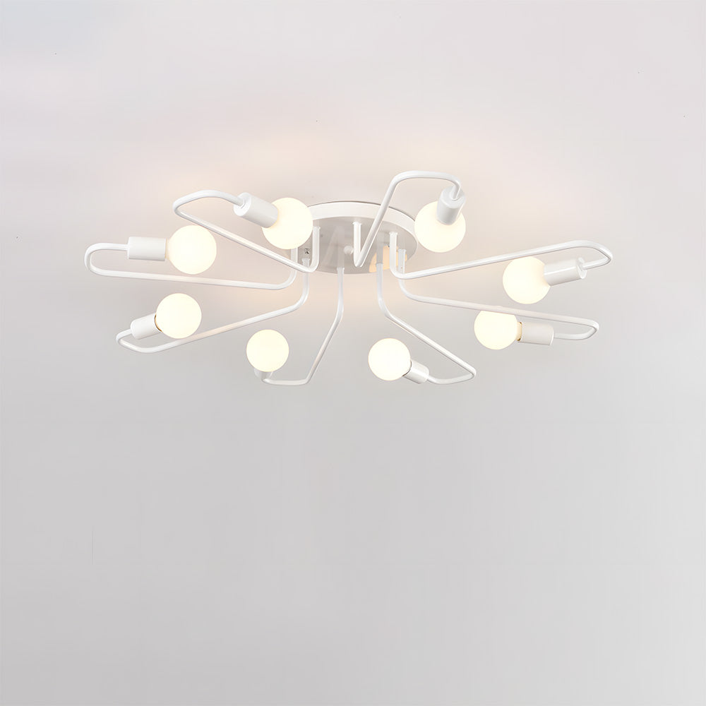 Modern Iron Bedroom Ceiling Light