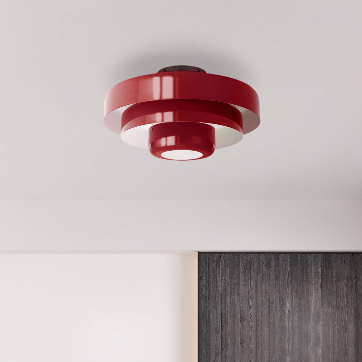 Mid-Century Iron Ceiling Lights