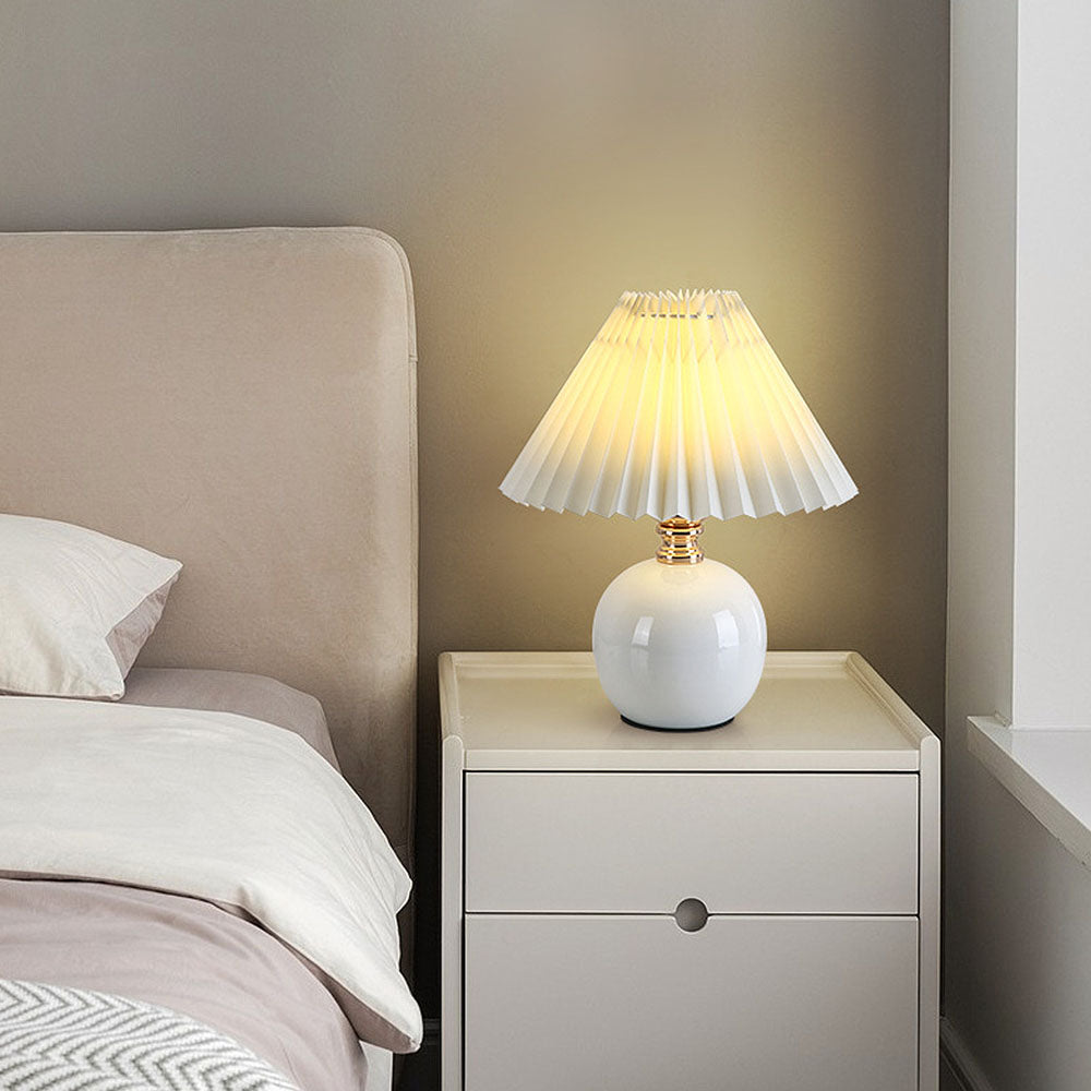 Contemporary Ceramic Bedroom Mini Table Light
