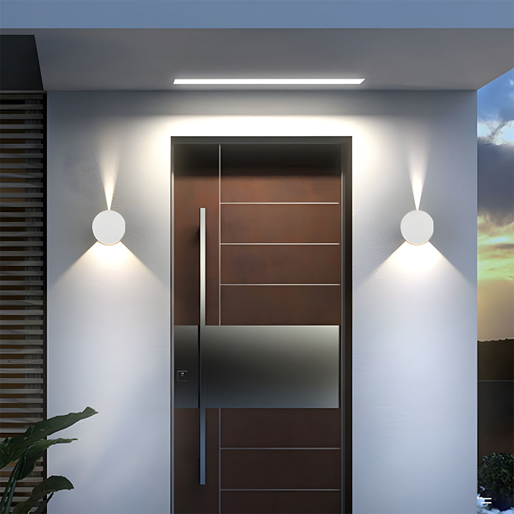 Exterior wall lights waterproof outdoor wall lighting