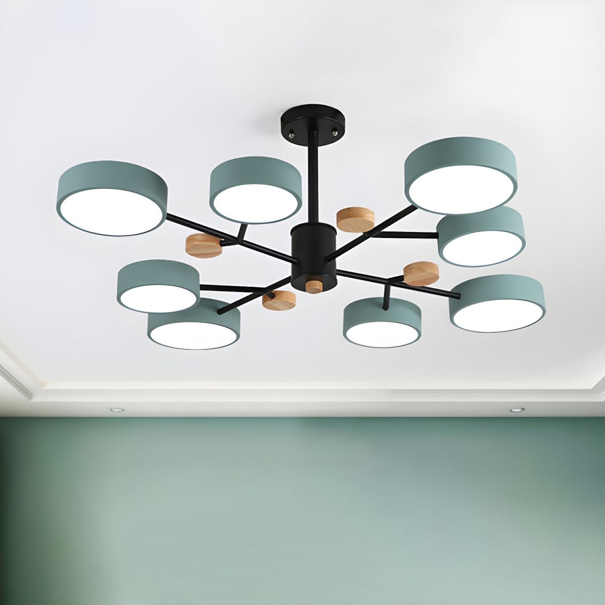Modern Acrylic LED Hanging Light for Living Room