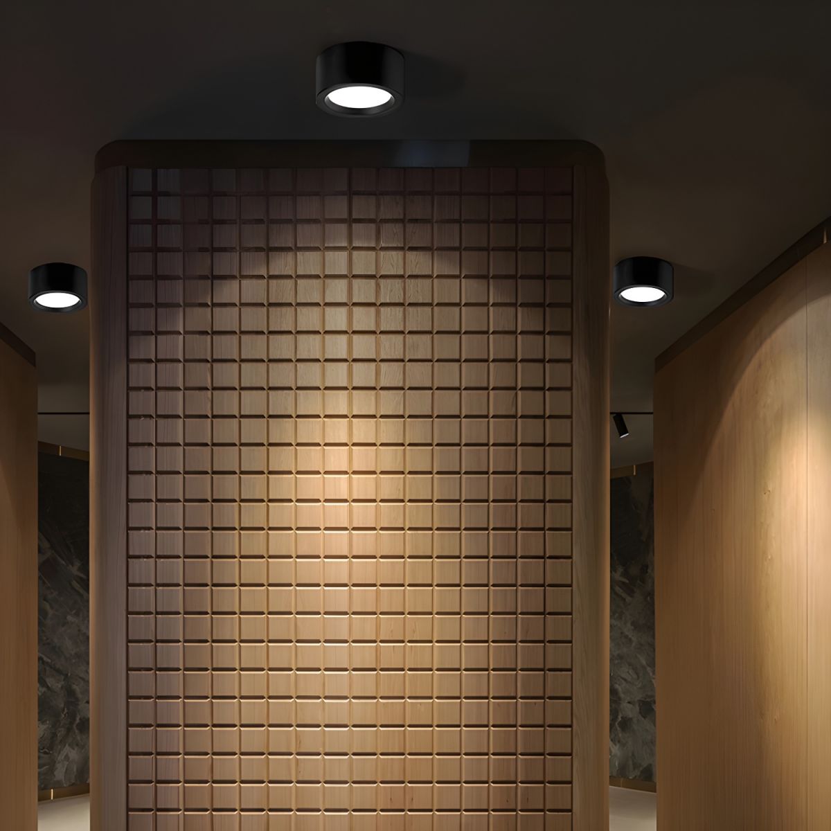 Nordic Style Indoor Surface Flush Ceiling Lights