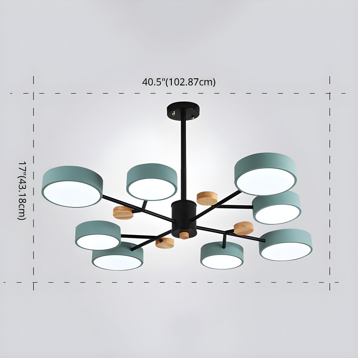 Modern Acrylic LED Hanging Light for Living Room