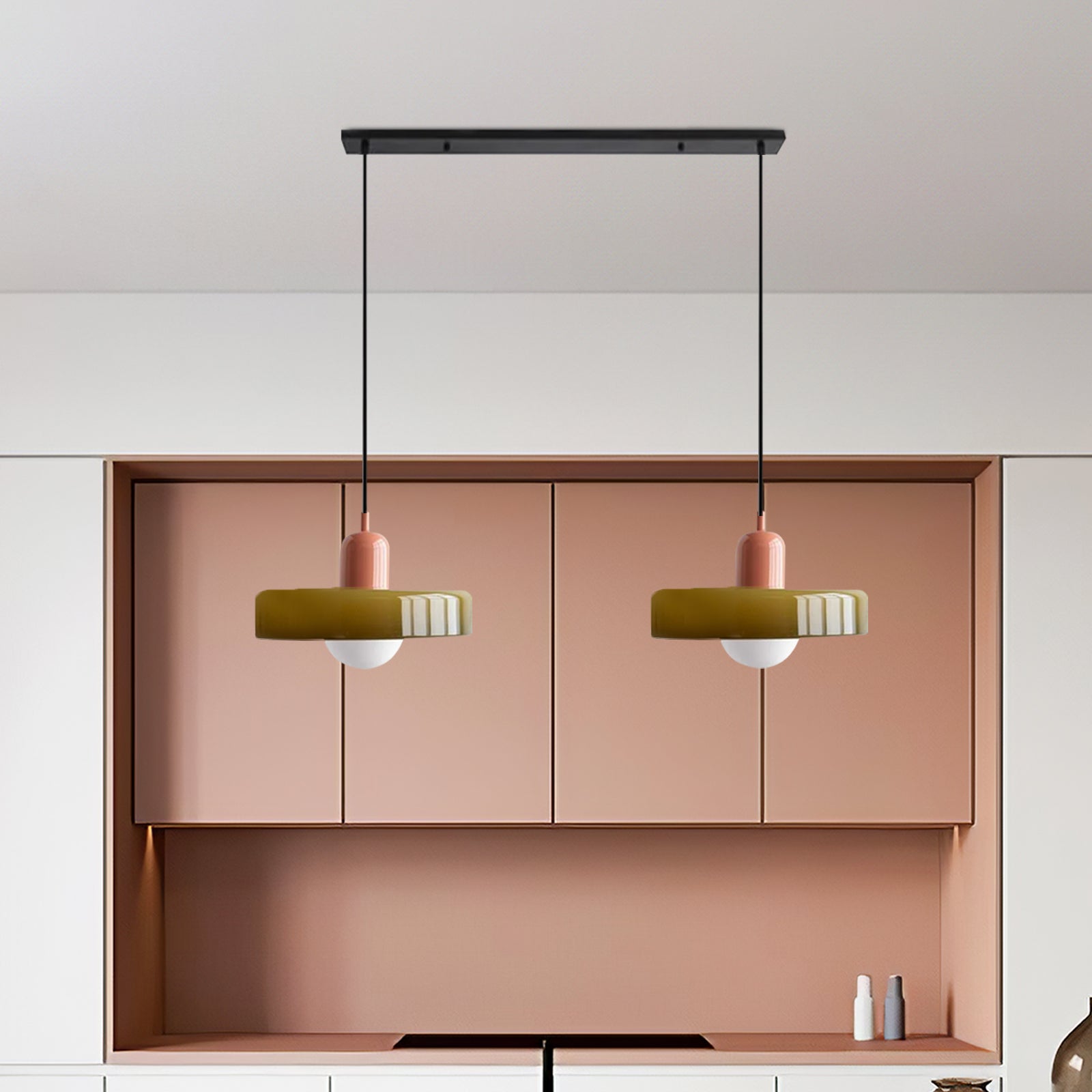 Modern Kitchen Glass Pendant Light