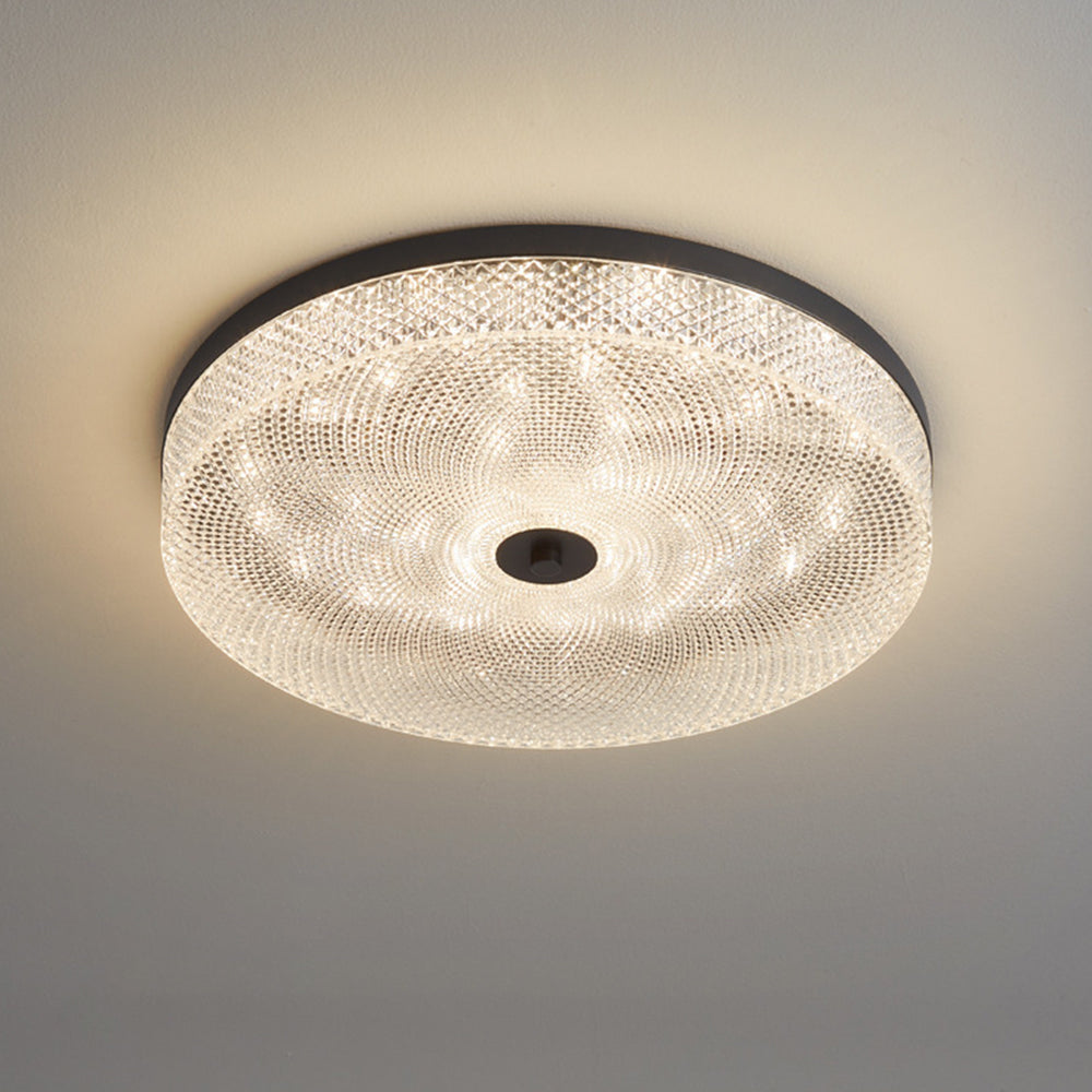Light Luxury Crystal Copper Ceiling Lamp