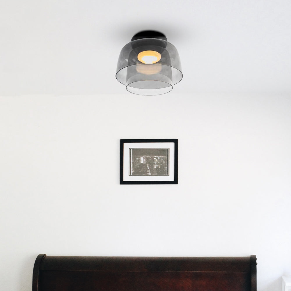 Nordic Medieval Simple Glass Ceiling Light
