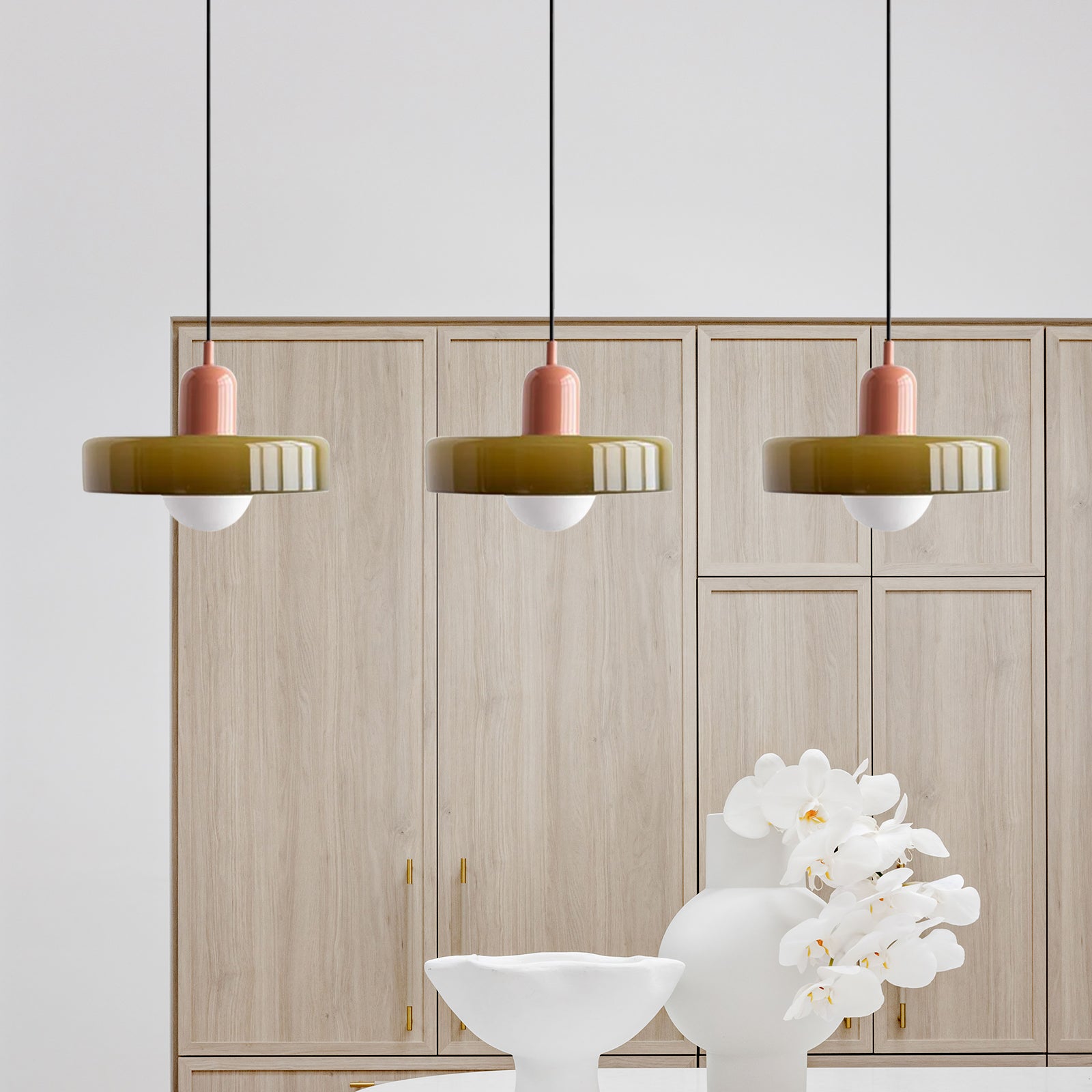 Modern Kitchen Glass Pendant Light