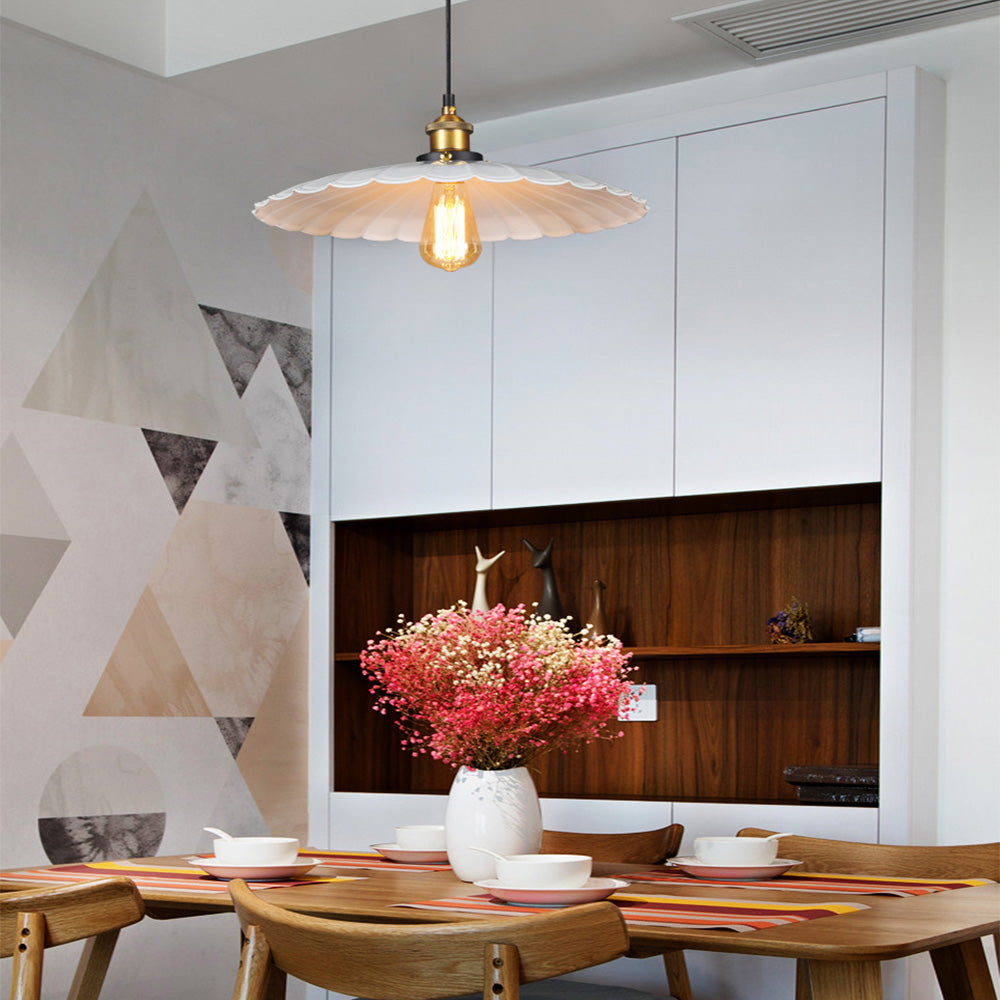 Simple White Design Living Room Pendant Light