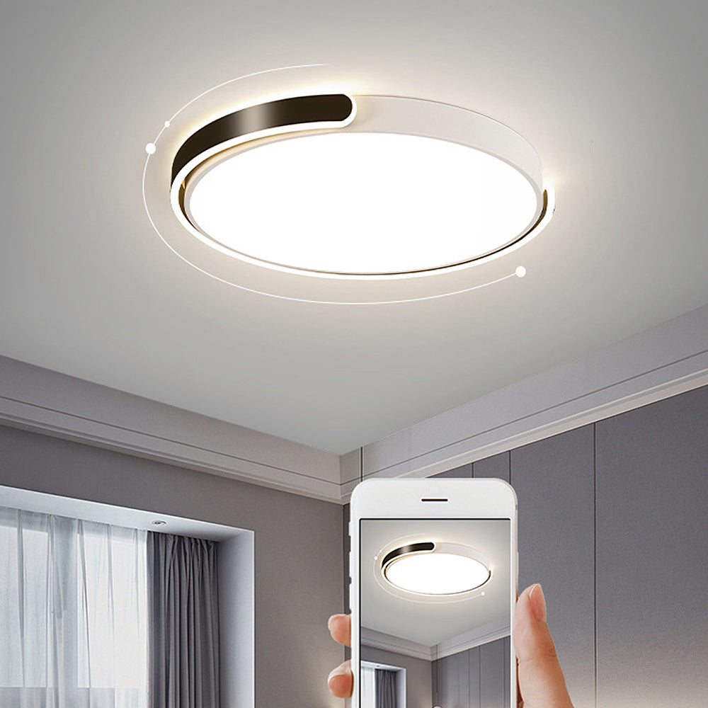 Minimalist Round Acrylic Bedroom LED Ceiling Light