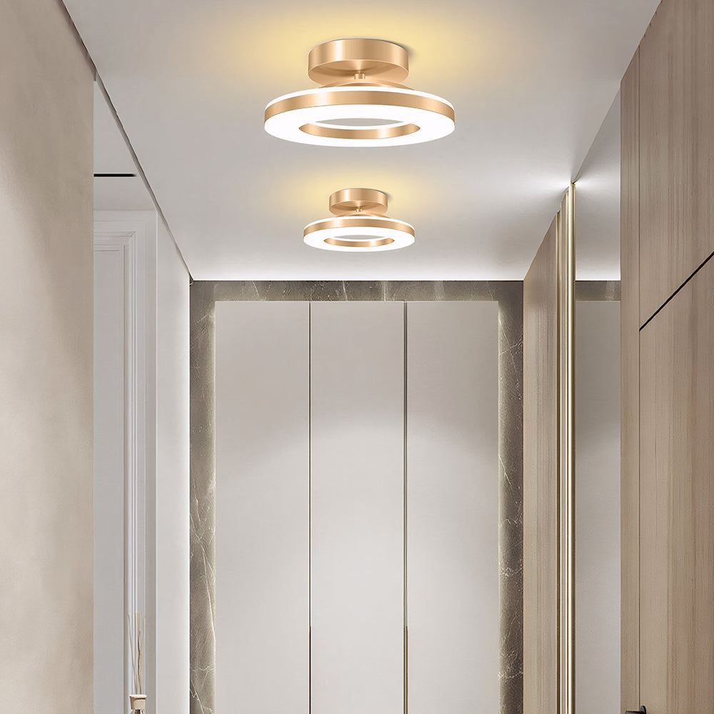 LED Ceiling Lights For Living Room in Gold