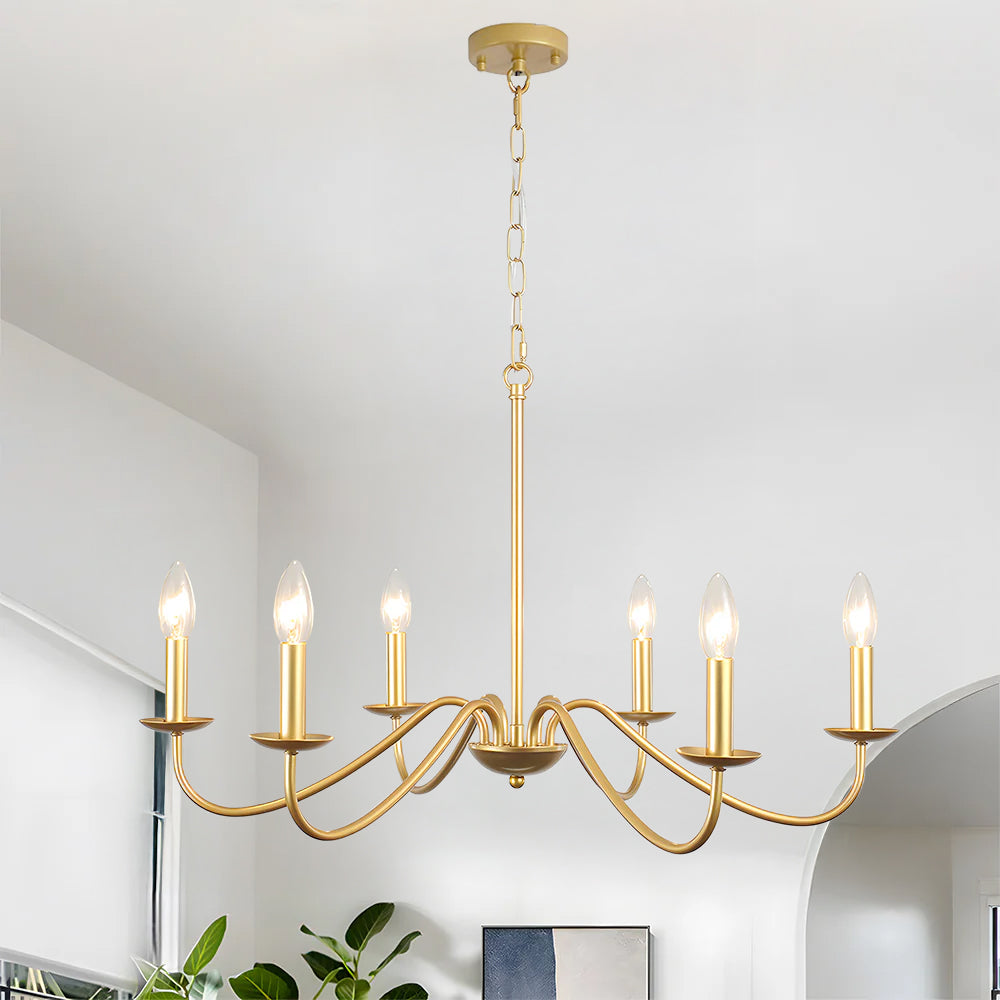 Simple Modern Iron Bedroom Pendant Lights