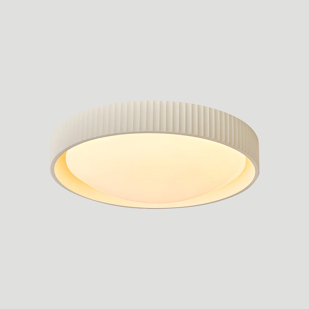 Scandinavian Round Resin Living Room Ceiling Light