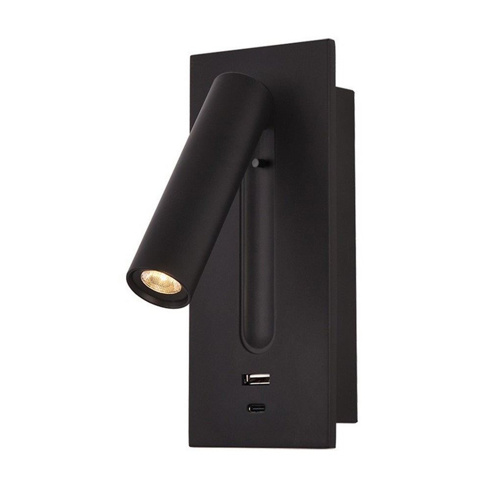 Simple USB Rechargeable Reading Wall Lamp