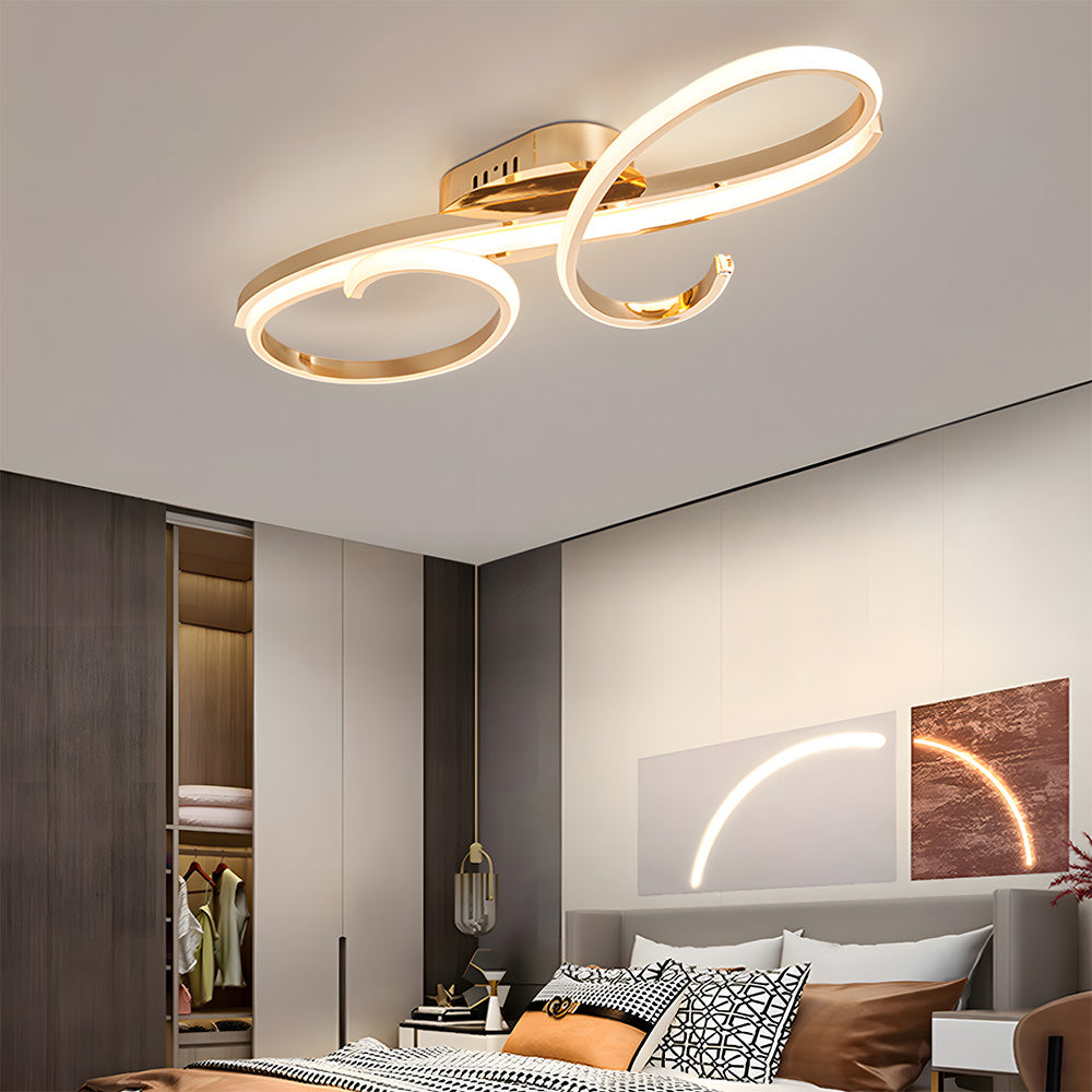 Modern Flush Mount LED Ceiling Lights for Living Room Bedroom