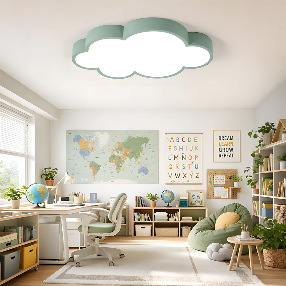 Modern Flush Mount Cloud-shaped LED Ceiling Lights For Bedroom