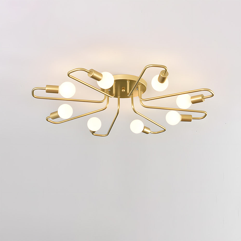 Modern Iron Bedroom Ceiling Light