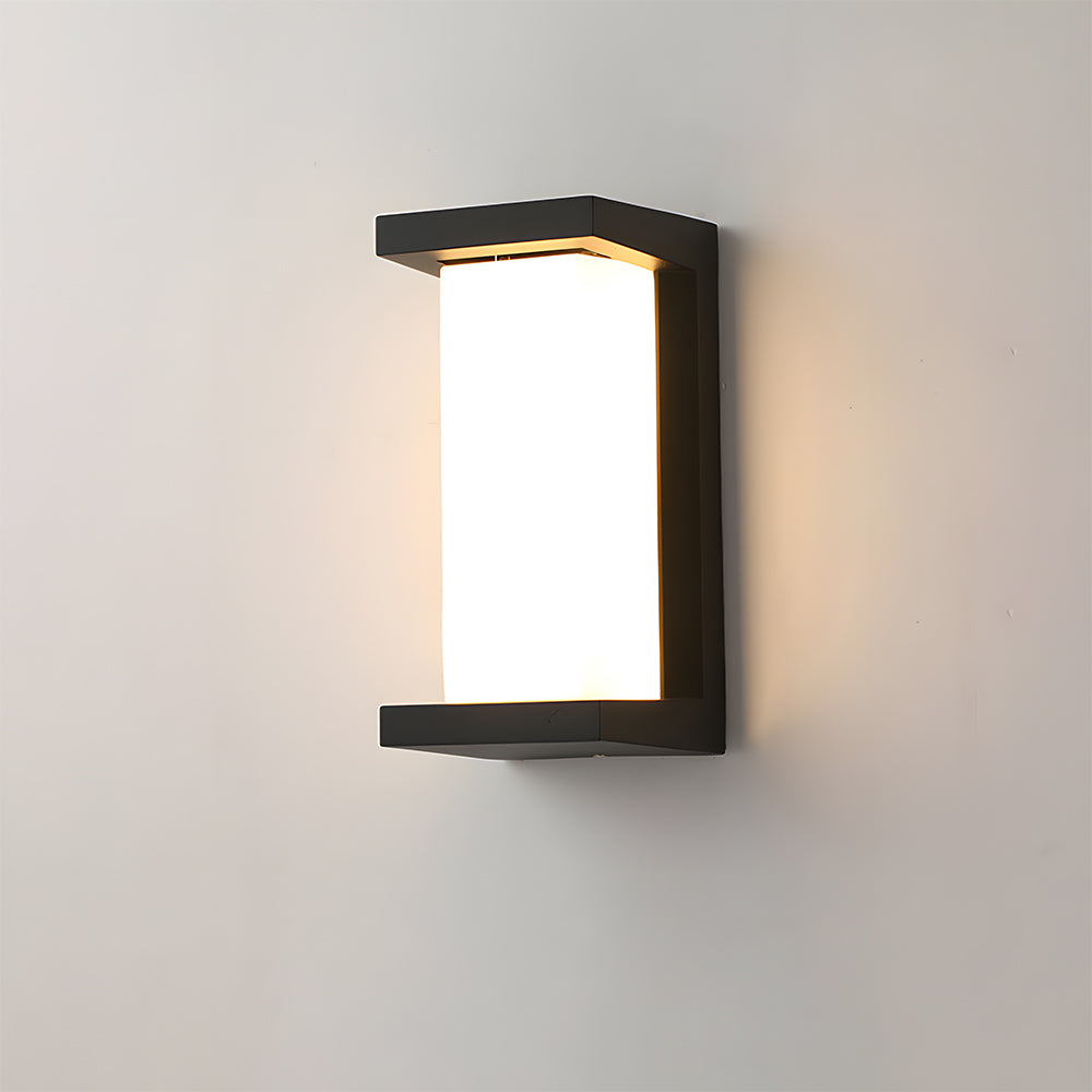 Simple Outdoor Waterproof Sensor LED Wall Light