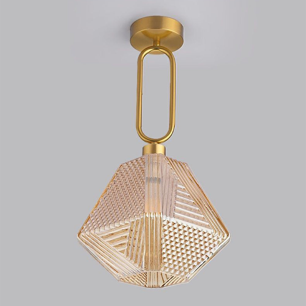 Modern Minimalist Crystal Bedroom Ceiling Lights