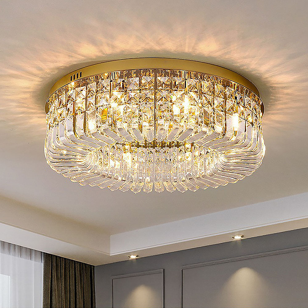 Modern Luxury Crystal Ceiling Light for Bedroom Kitchen Dining Room Living Room