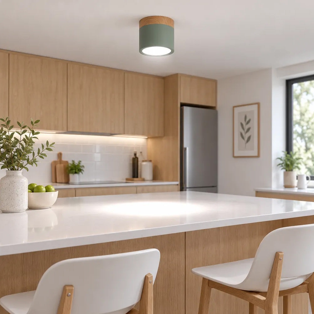 Aria Wood LED Spot Downlight