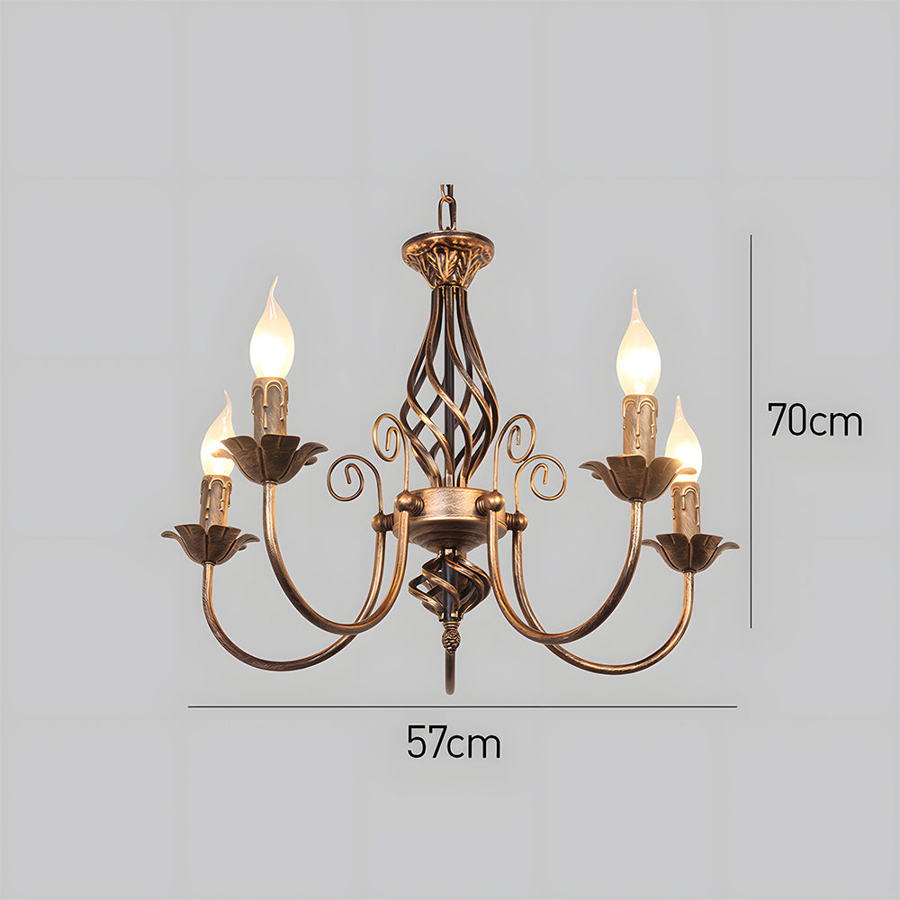 Vintage Bronze Dining Room Pendant Lights