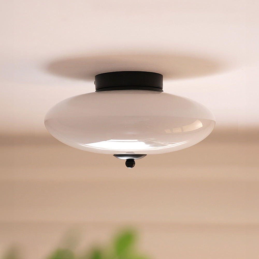 Modern Minimalism White LED Ceiling Light For Bedroom
