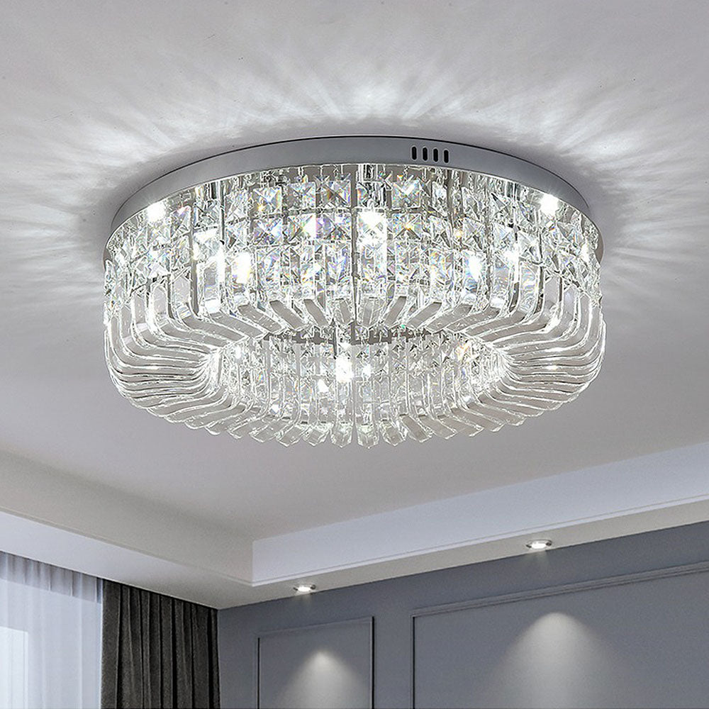 Modern Luxury Crystal Ceiling Light for Bedroom Kitchen Dining Room Living Room