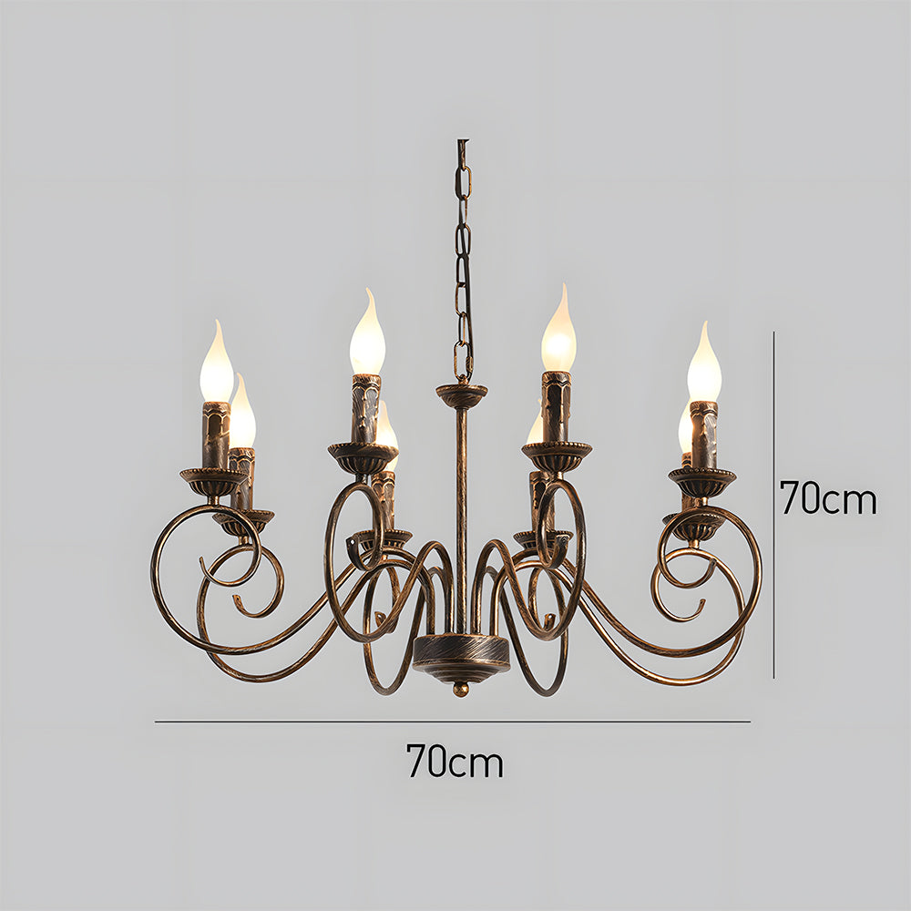 Vintage Bronze Dining Room Pendant Lights
