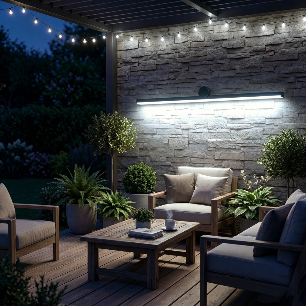 Modern Minimalist Outdoor IP65 Waterproof LED Wall Light