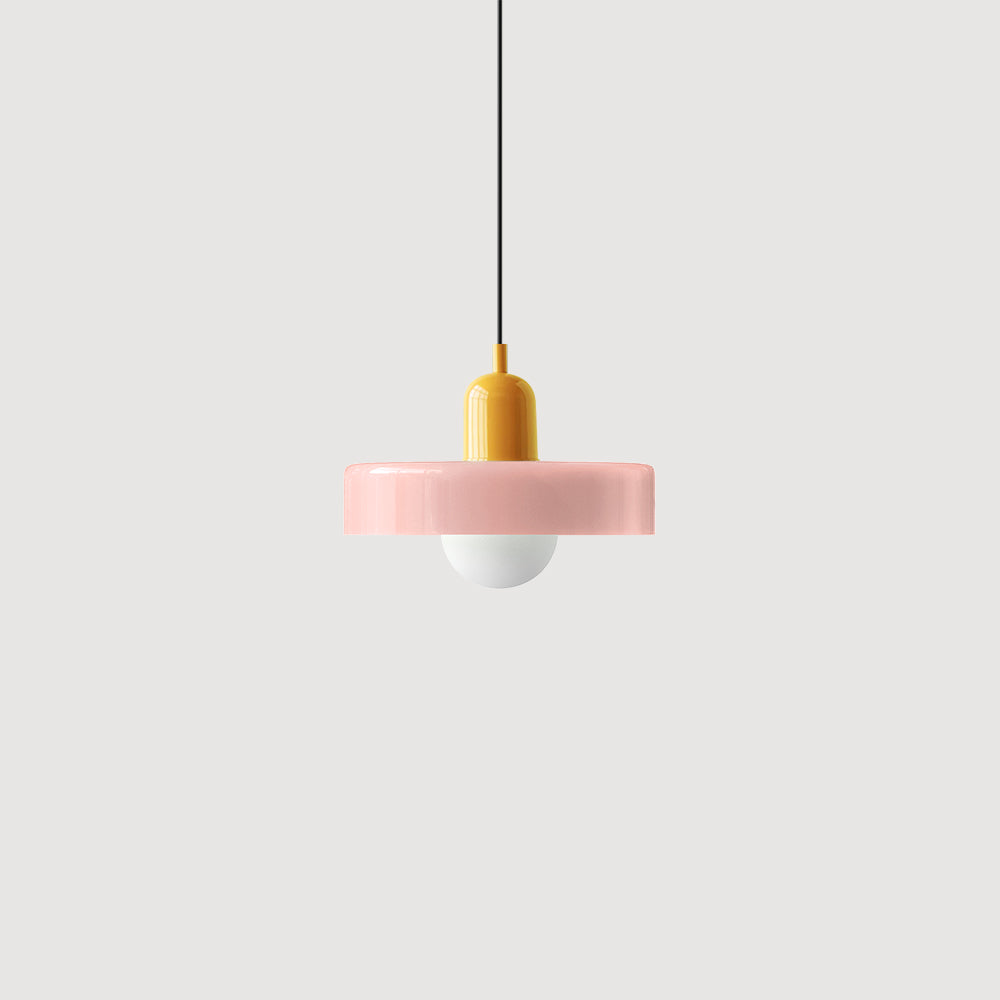 Bauhaus Modern Art Decor Colorful Glass Ceiling Pendant Light