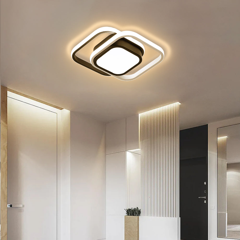 Square LED Acrylic Living Room Ceiling Light