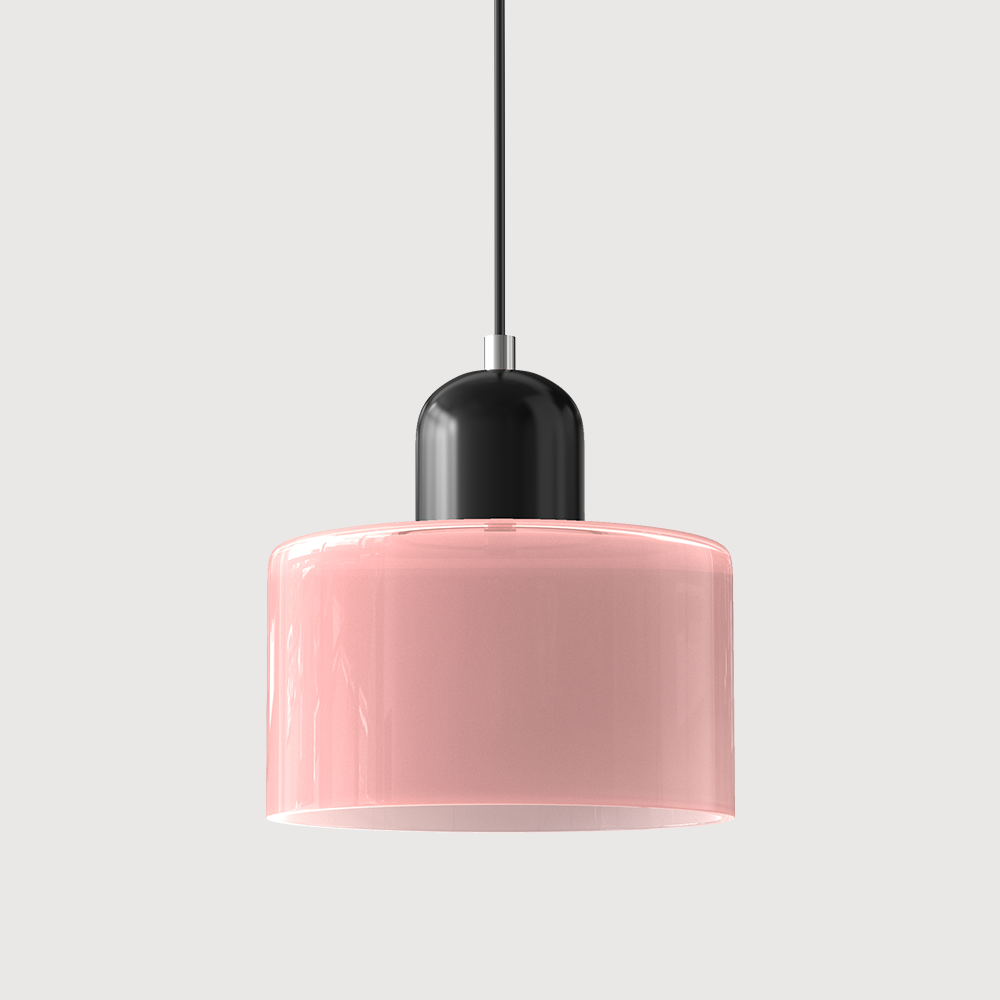 Bauhaus Small Glass Art Pendant Light For Kitchen Island