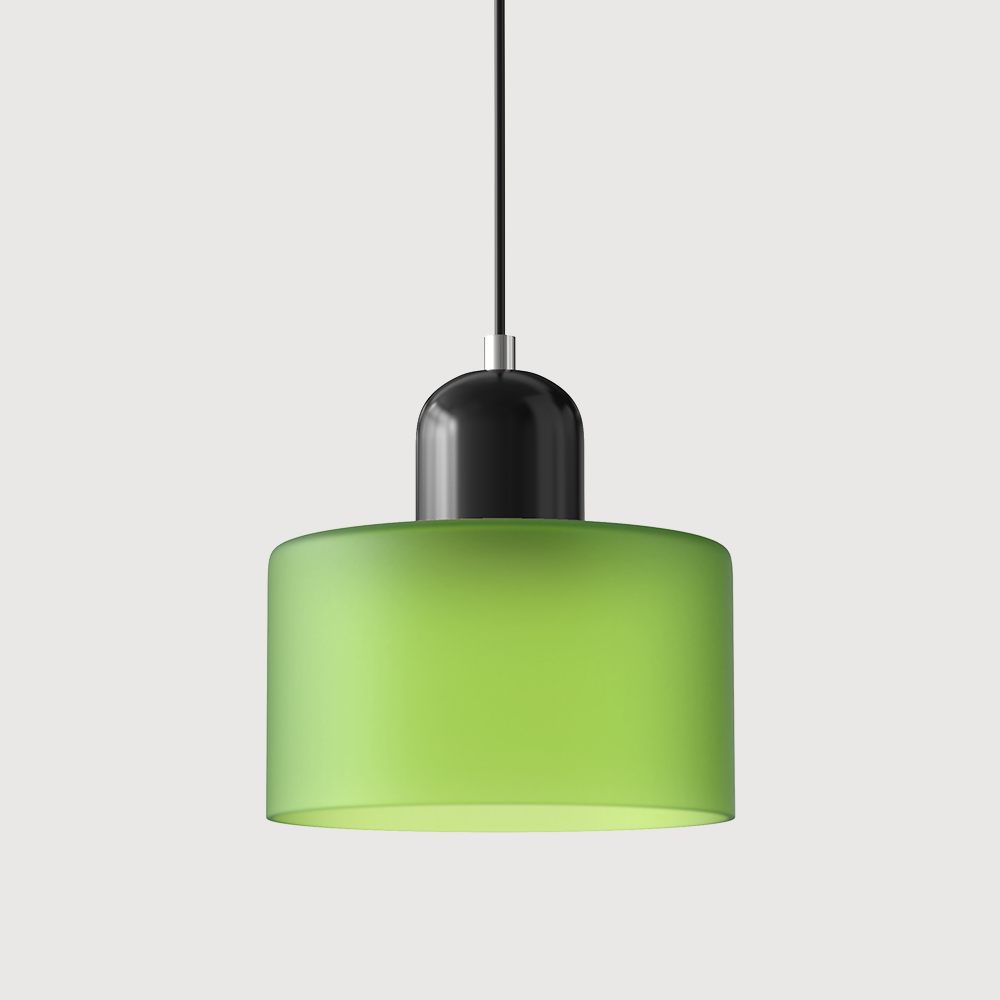 Bauhaus Small Glass Art Pendant Light For Kitchen Island