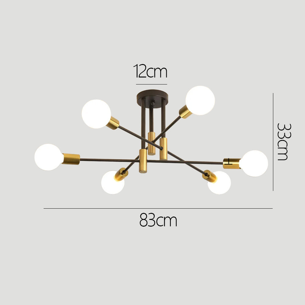 Modern Nordic Black Ceiling Lights