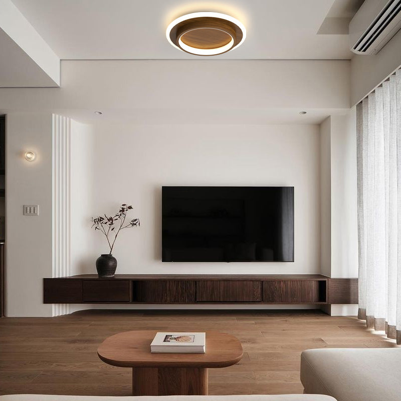 Art Deco Acrylic LED Ceiling Lights For Living Room