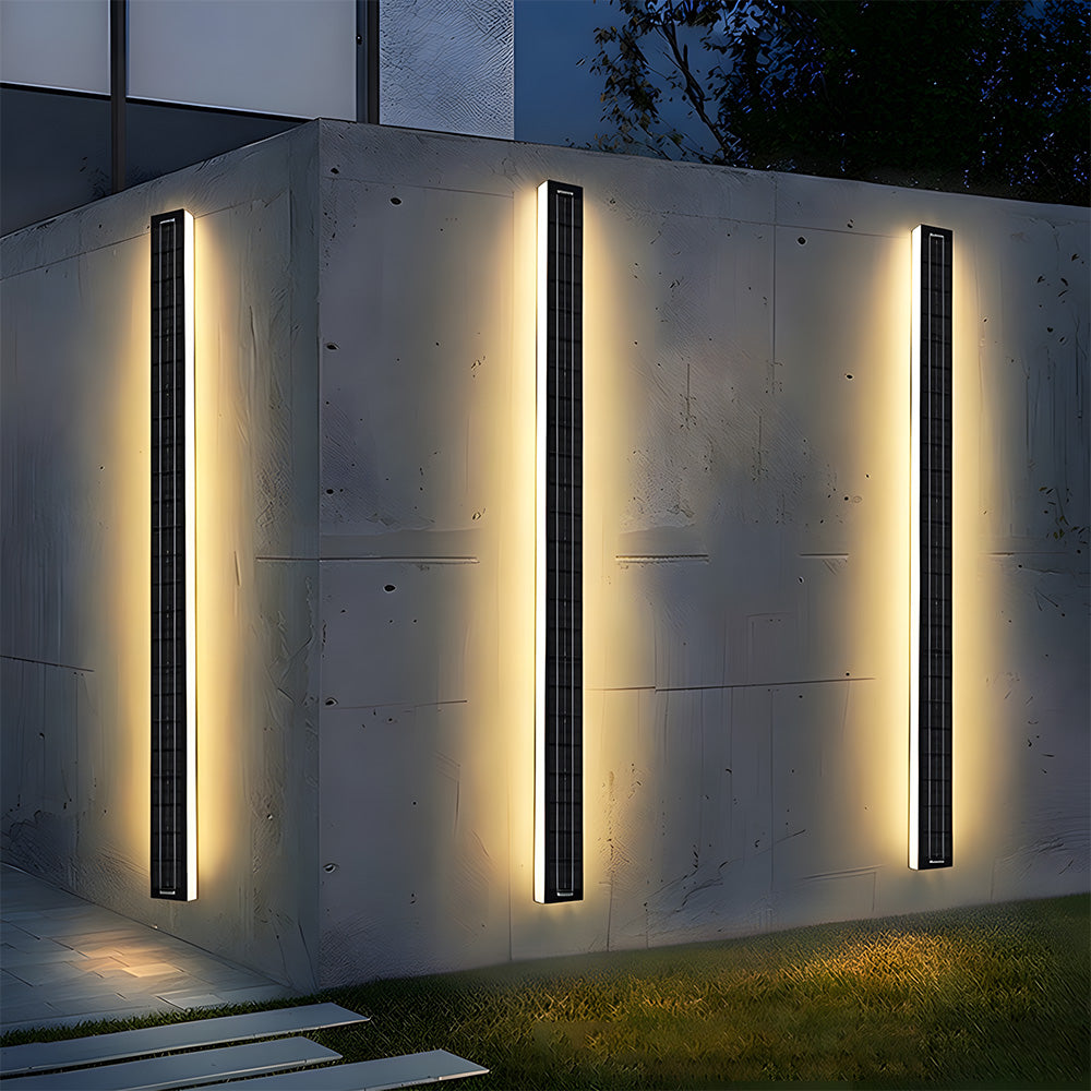 IP54 Contemporary Outdoor Wall Lights Solar Wall Lamp, Dusk to Dawn