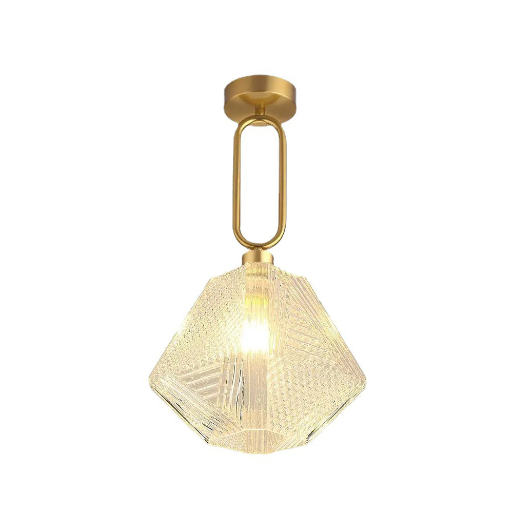 Modern Minimalist Crystal Bedroom Ceiling Lights