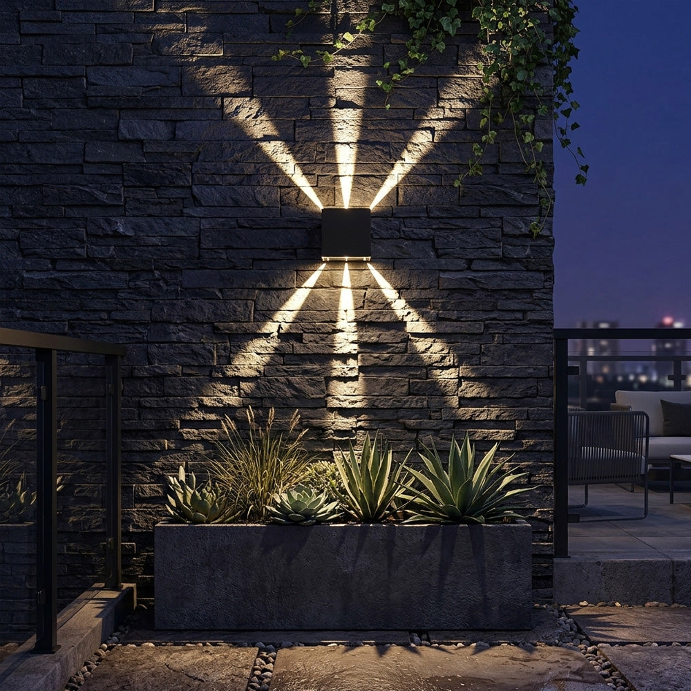 IP65 Outdoor Lighting for Wall, Up And Down Exterior Lighting