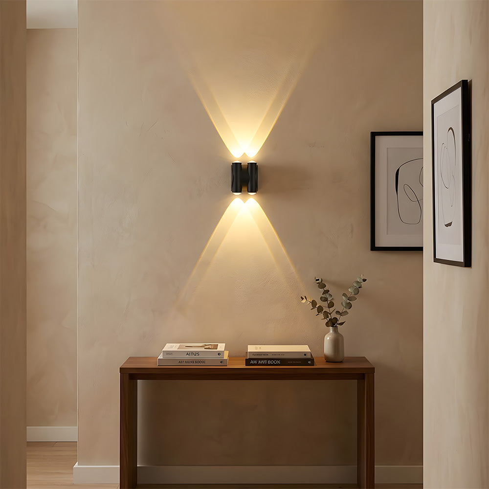 Modern LED Outdoor Wall Lights for Garden Entryway