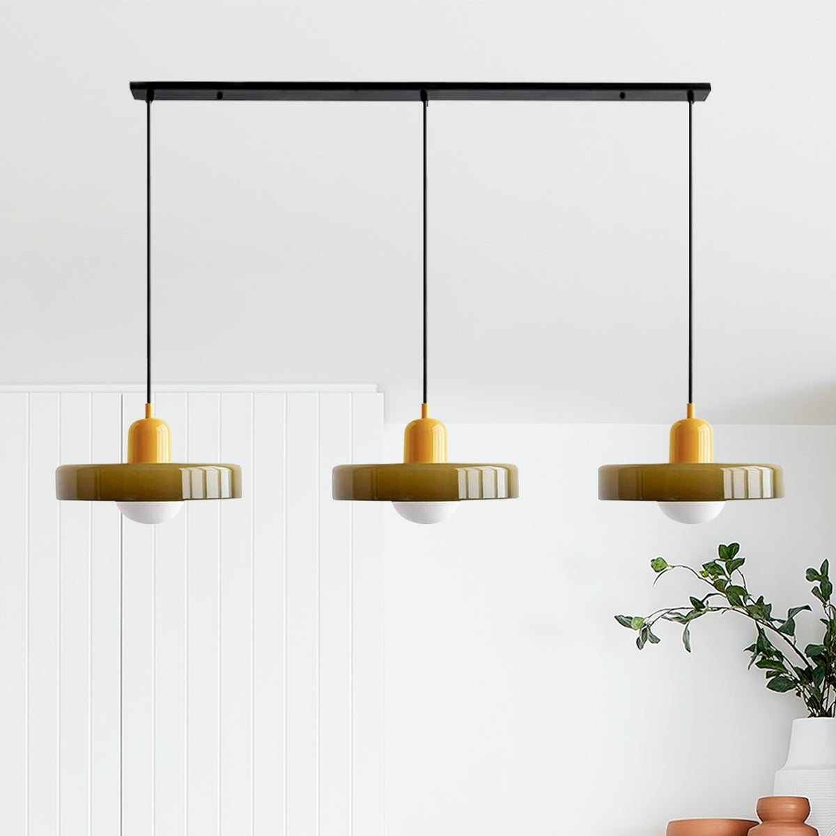 Modern Kitchen Glass Pendant Light