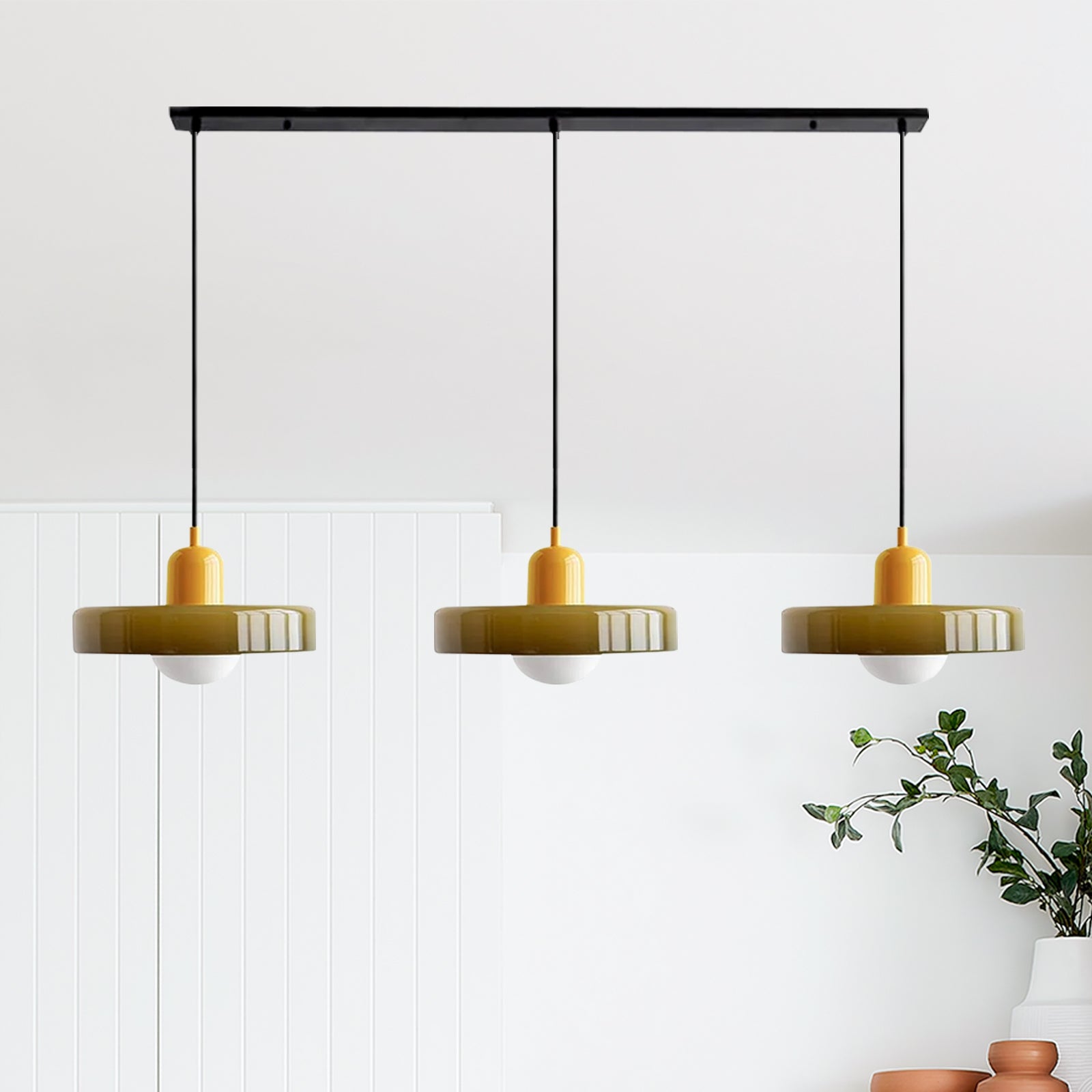 Modern Kitchen Glass Pendant Light