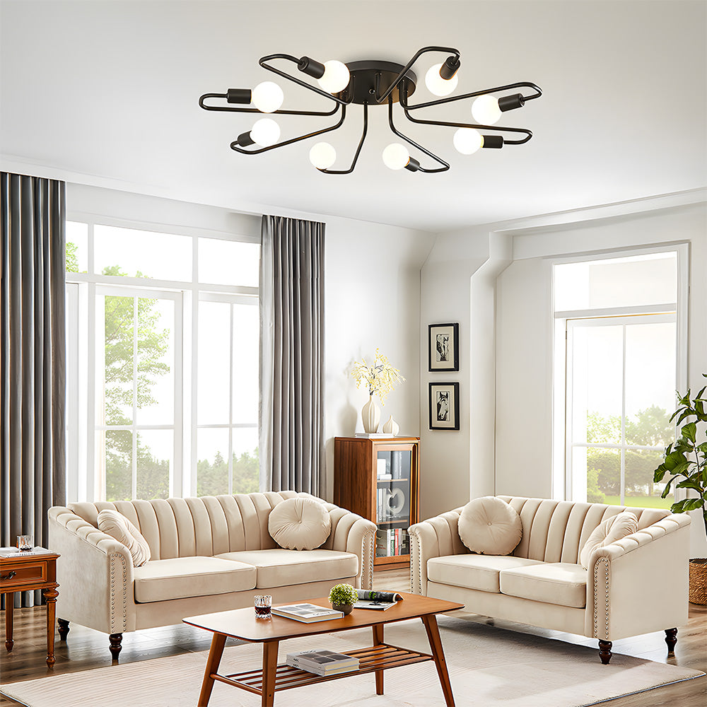 Modern Iron Bedroom Ceiling Light